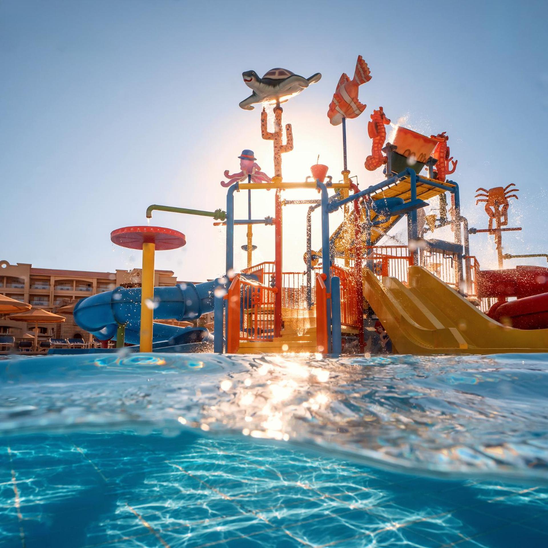 Pickalbatros White Beach Resort - Hurghada Exterior foto Aqua Park