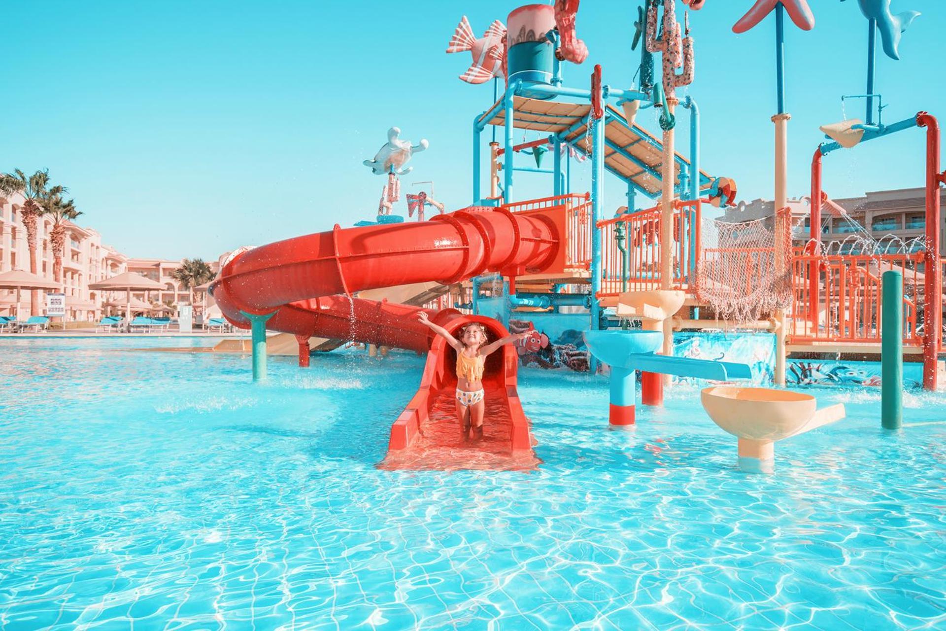 Pickalbatros White Beach Resort - Hurghada Exterior foto Water park in Egypt